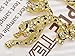 Golden Tone Cascade Chain Tribal Crystal Leopard Cheetah Cat Earring Necklace Set