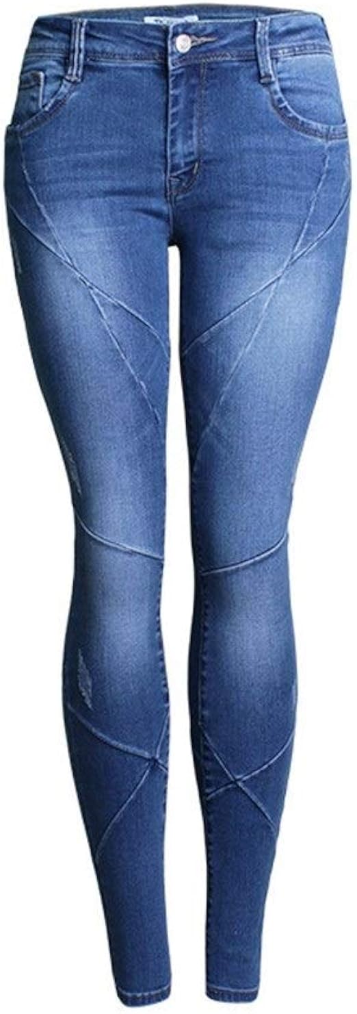 HenShiXin delle Donne Slim Nuovi Jeans Stretch Pantaloni Femminili