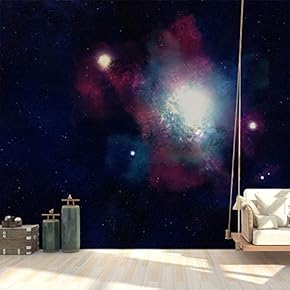 Wall Mural Starry Sky Removable Self-Adhesive Large Wallpaper - 66x96 inches