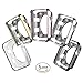 [5 Pack] VICTONY Apple Watch Case 38mm,Plated Soft Slim TPU Protective iWatch Case for Series 3,Series 2,Flexible Anti-Scratch Bumper Cover for Apple Watch