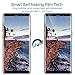 LK [3 Pack] Screen Protector for Samsung Galaxy Note 8, [Flexible Film] HD Clear Bubble Free