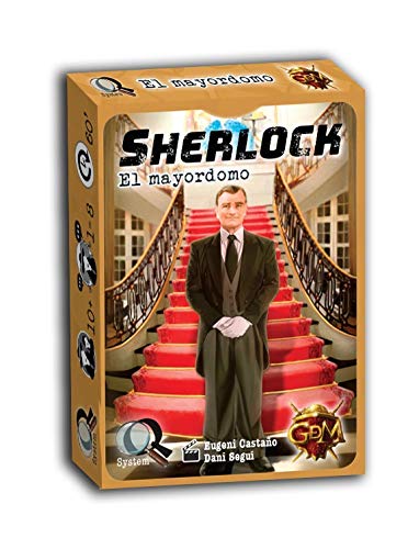 GM Games- Sherlock: The Butler Research Game, Grey (GDM Games GDM2094)