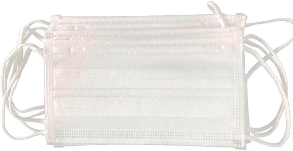 3-Layer Mouth Guard – 99.5% BFE – Latex-Free with Elastic Strap – Pack of 10