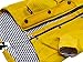 Yellow Zip Up Dog Raincoat with Reflective Buttons, Pockets, Rain/Water Resistant, Adjustable Drawstring, & Removable Hood - Size XS to XXL Available - Stylish Premium Dog Raincoats by Ellie (S)