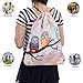 icolor Drawstring Bag Sport Gym Sackpack Lightweight Dance Beach Daypack Bag for Outdoor Cycling Hiking Team Training