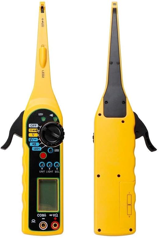 Amazon Com Z L Fflz Auto Tester Auto Circuit Tester Multimeter With Lamp Automotive Electrical Multi Meter Test Tools Car Repair Accessories Color Yellow Size Free Home Kitchen
