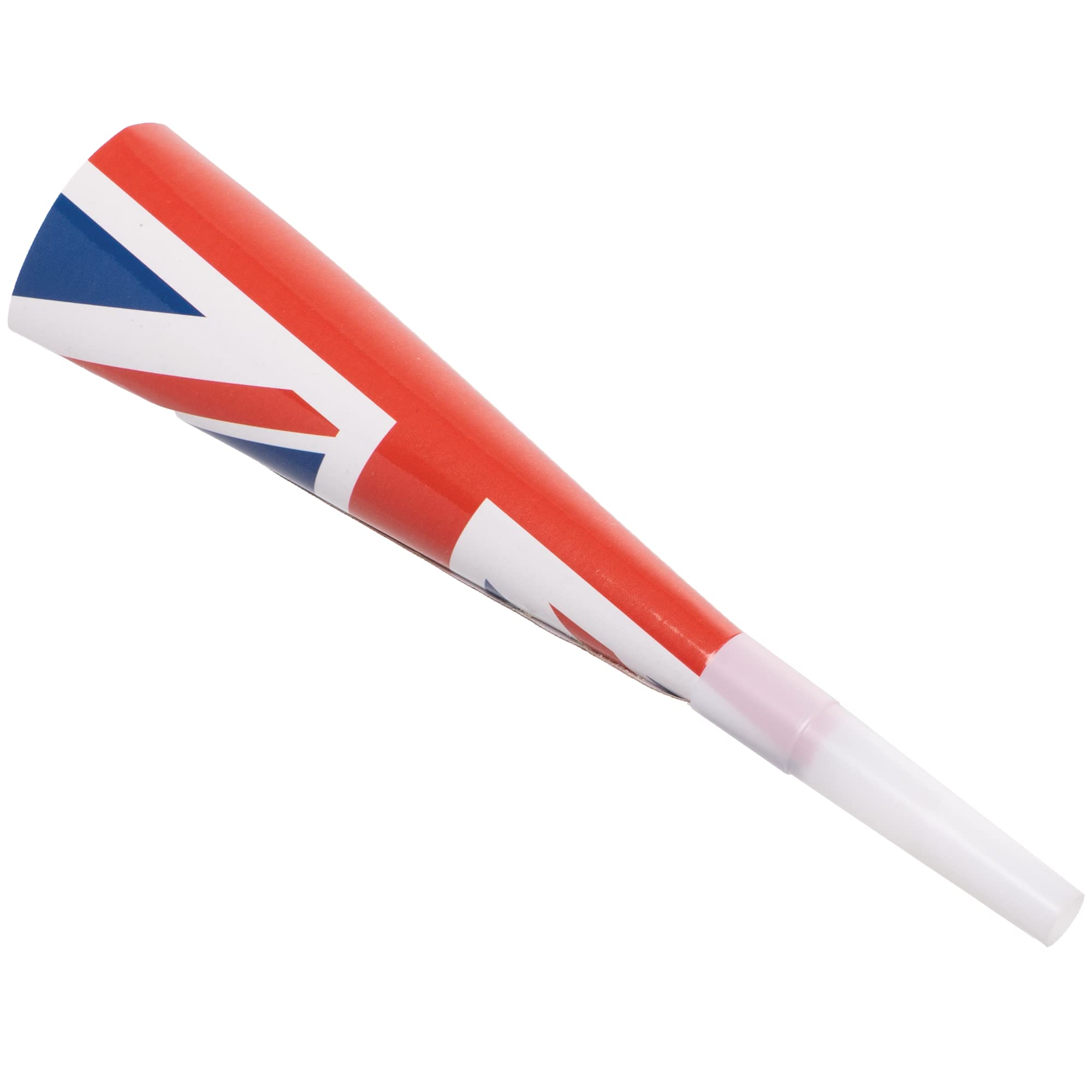 Baker Ross PJ141 Union Jack Party Noise Makers for VJ Day 80th Anniversary - Pack of 16, Party Horns for British Themed Parties