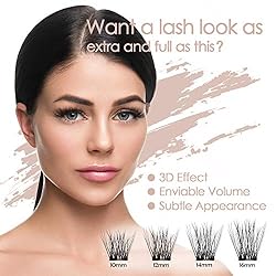 DIY Eyelash Extension, 3D Effect Glue Bonded Band