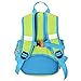 ZippyRooz Toddler & Little Kids Extra SMALL Hiking Backpack for Boys and Girls in 2 Colors (Green & Blue 2.0)