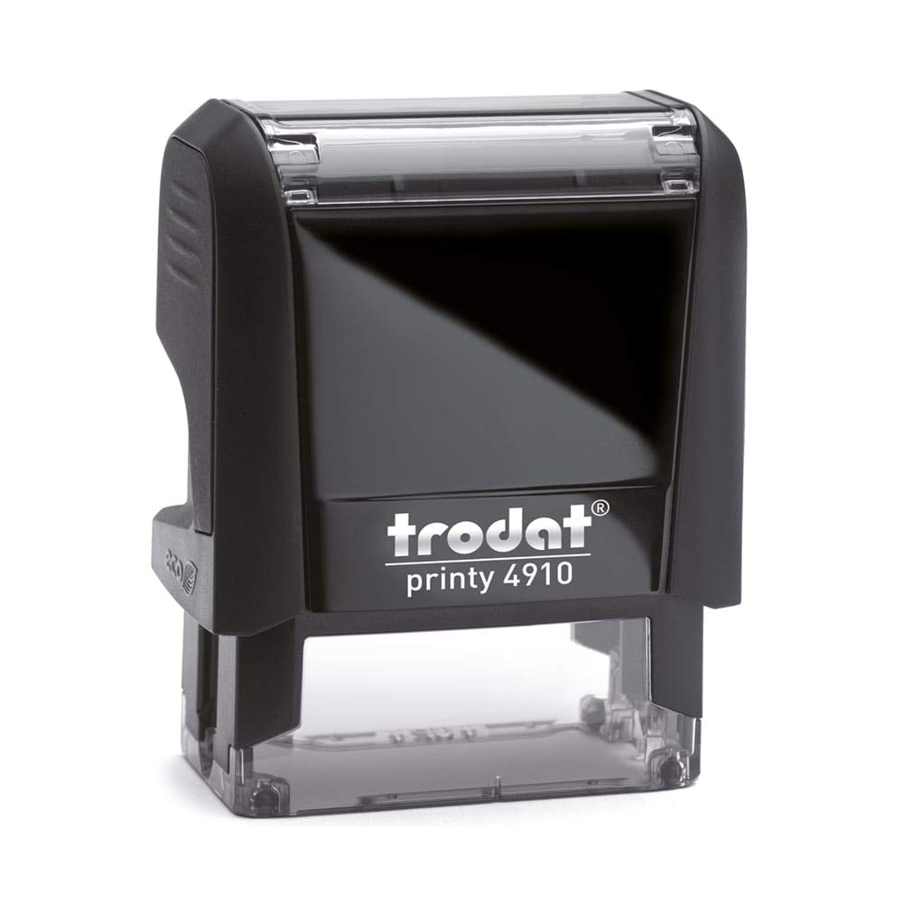 trodat 4910 Stamp Printy Maximum 3 Lines 26 x 9 mm