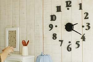 Design yourself DIY - Reloj de pared: Amazon.es: Hogar
