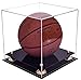 Deluxe Acrylic Full Size Basketball/Soccer Display Case Stand, UV Protection (No Mirror Backing)
