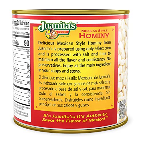 Juanita's Mexican Style Hominy, 25 oz Pricepulse