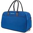Nomad Lane The Bento Bag Carry-On Luggage Duffel Bag, Weekender Bags for Women & Men, Durable & Lightweight Suitcase. Personal Item. Aegean Blue