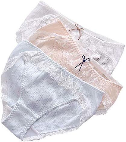 綿100 綿95 パンティー3枚組 M L Xl サイズ 透気快適コットン生地 リボン 豊かな10種類のデザイン 大きいサイズ 可愛いフリル レディース学生下着 カラフル6色 メーカー直送 フルバックショーツ ショートパンツ