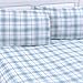 Mellanni Cotton Flannel Sheet Set - Double Brushed for Added Softness & Comfort - Deep Pocket Fitted Sheet up to 16