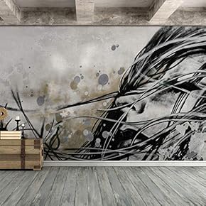Wall Mural Street Art Graffiti Removable Wallpaper Wall Sticker for Bedroom Living Room - 66x96 inches