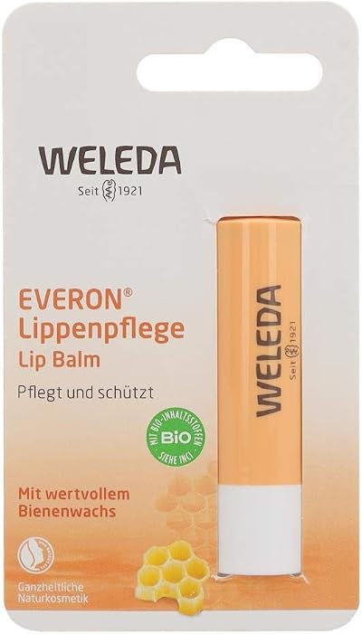 Weleda Everon Lip Balm 4.8g Hydrating Natural Ingredients