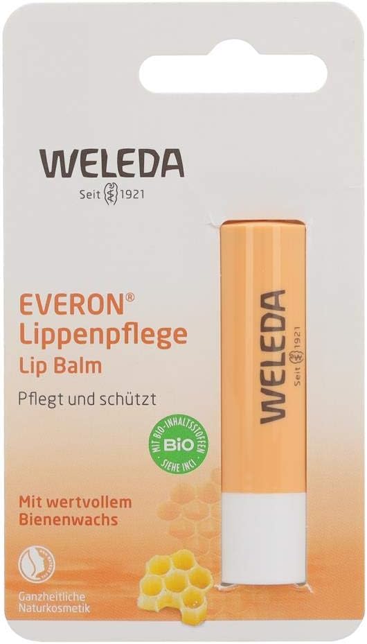 Weleda Everon Lip Balm 4.8g Hydrating Natural Ingredients