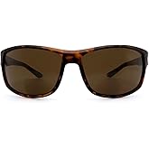 VITENZI Bifocal Sunglasses Wraparound Sports Readers for Reading Under The Bari Sun in Tortoise 2.00