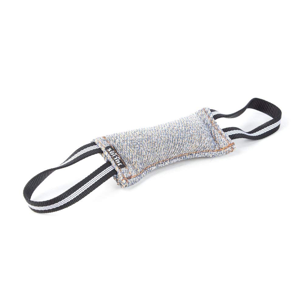 Julius-K9 18445-5 Cotton/Nylon Inside Sewn Tug with Two Handles, 45 x 5 cm