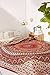 Popular Handicrafts Wall Hanging Tapestry for Bedroom Hippie Mandala Bohemian Psychedelic Intricate Floral Design Tapestries Bedspread 84 x 90 Inches (215cm x 230cm) Red Yellow