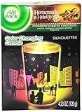 Air Wick Color Changing Scented Candle Silhouette Edition, Cinnamon Roasted Chestnuts, 4.23 Ounce