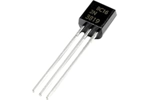 VANXY 10PCS 2N3819 N-Channel J-FET Transistors 25V TO-92