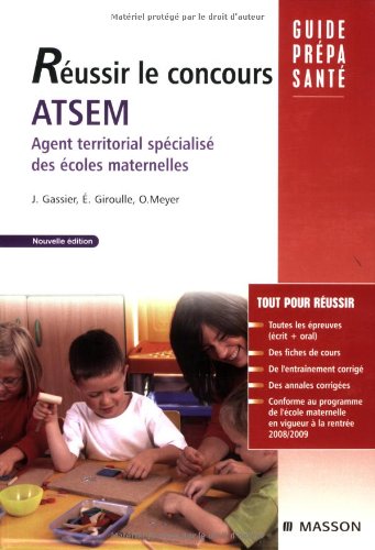 Réussir le concours  ATSEM, agent territorial spécialisé des écoles maternelles