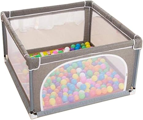 Laufgitter Grau Baby Laufstall Kleinkind Spielplatz Kind Kinder Spiel Zaun Jungen Madchen Spielen Stift Leinen Extra Hoch 70cm Size 120x120cm Amazon De Kuche Haushalt