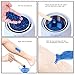 Waxing Kit Hot Wax Warmer kit with 4 Flavors Hard Pearl Beans, Painless Hair Removal Wax heater Machine for Women Men's Body Brazilian Gigi Ear Nose Leg at Home with 10 Applicator Sticks 2 Mask Stick