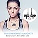 Sports Headphones GUSGU Wireless Earphone Stereo Sports Earbuds in Ear Bluetooth Headphones with Magnetic Design for Running(Noise Cancelling Mic,Snug Silicon Earbuds)