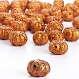 Factory Direct Craft® Package of 60 Miniature glitzy Glittered Pumpkins for Fall and Autumn Crafting and Designing
