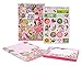 Rachel Ellen Tropical Flamingo Design Writing Kit, Girls Stationery Paper Letter Set, Stickers, Envelope Seals