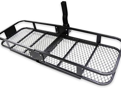 ヒッチキャリアカーゴ 折りたたみ式 耐荷重227kg アウトドア 積載 ヒッチキャリー キャリー 再再販 狩猟 車用 D