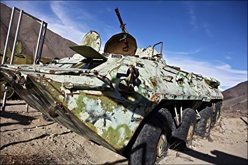16x24 Poster; Abandoned Soviet Btr In Afghanistan