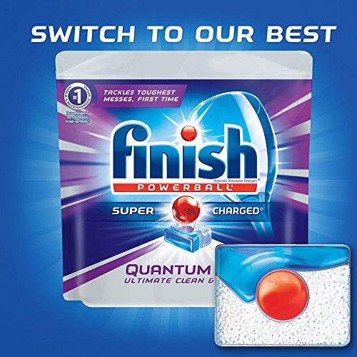 Finish Dishwasher Detergent Gel Liquid, Lemon Scent, 75oz Pricepulse
