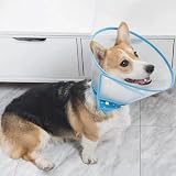 Renyigou Pet Cone Collar Adjustable Soft Elizabethan for Cats Dogs view 8