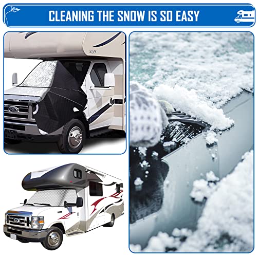 Komsepor RV Windshield Cover for Class C Ford 19972022 RV Front Window