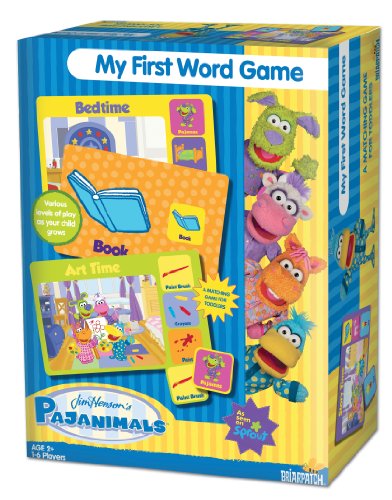 Pajanimals My First Word Game