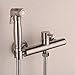HANEBATH Handheld Toilet Bidet Faucet Sprayer Kit, Brushed Nickel