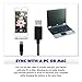 RND Apple Certified Lightning USB 6ft Cable for iPhone (10/X/8/8 Plus/7/7 Plus/6/6 Plus/6S /6S Plus/5/5S/5C/SE) iPad (Pro/Air/Mini) and iPod Data Sync and Charge Cable (6 feet/1.8M/Nylon Black/White)