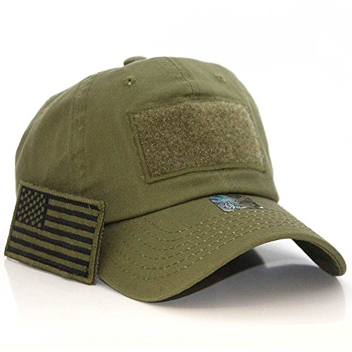 Us flag attachable patch tactical style cotton trucker …
