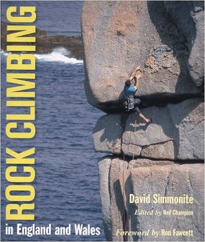 Rock Climbing in England and Wales Cover
