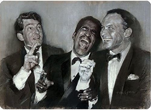 Signs 4 Fun S4S4115 Rat Pack Portrait Small Parking Sign