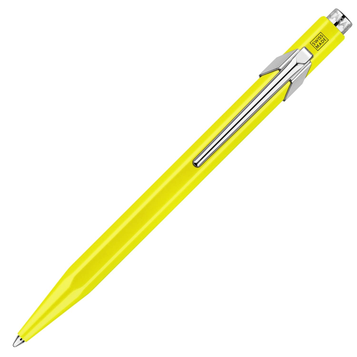 Caran d'Ache 849 POP Ballpoint Pen with Box - Fluorescent Yellow