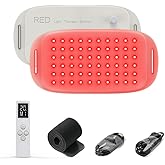 Zarbaha FDA Registered Manufacturer Red Light Therapy Belt | 180 LEDs (660nm Deep Red & 850nm NIR) | PBM/LLLT Wearable Infrared Light Wrap for Back, Knee, & Joint Pain Relief