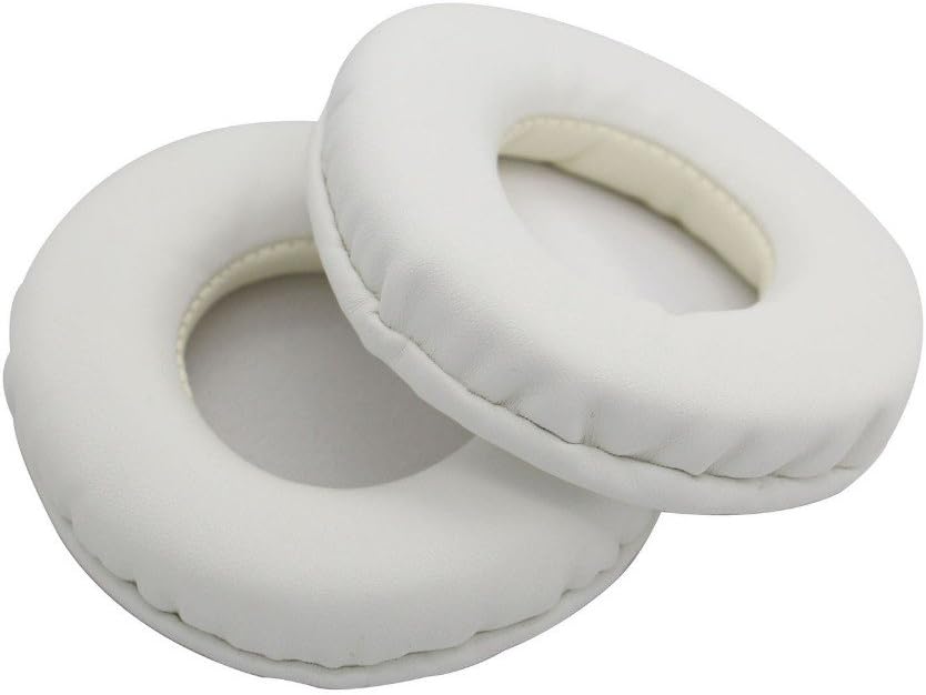1 Pair of Replacement Earpads Ear Pads Cushions for ATH-WS70 ATH-WS77 ATH-WS99 Sony MDR-V55 V500DJ MDR-7502 Somic E95 Headset Cushion Cups Cover Headphone Repair Parts 80mm