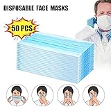 ship from USA, N95 Disposable Medical Face Mask,3-Layer Masks with Elastic Ear Loop, Dust Protection Sanitary Masks,Breathable and Comfortable for Blocking Dust Air Pollution Protection