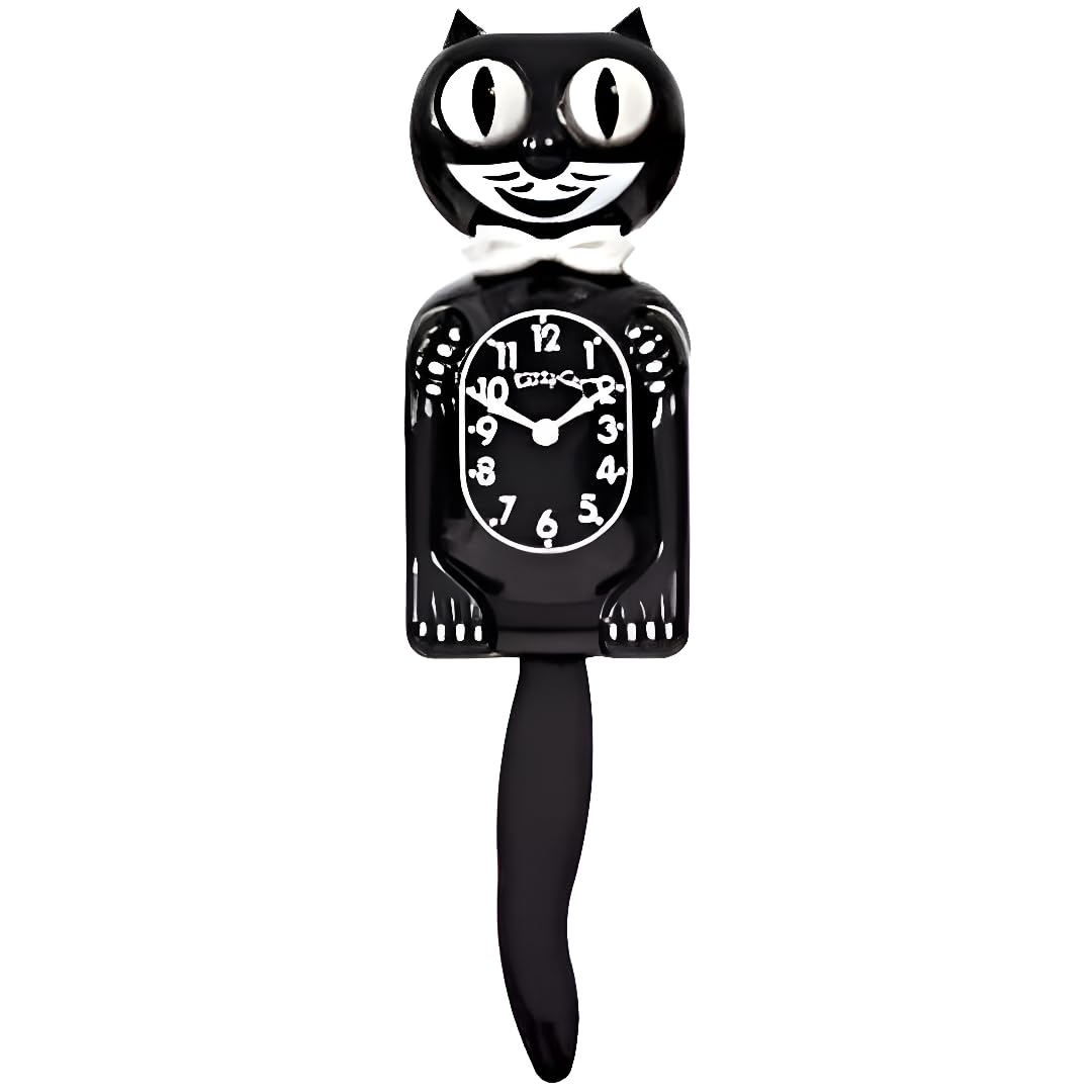 Kitty Cat Klock (Classic Black-Small)